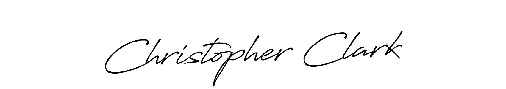 You should practise on your own different ways (Antro_Vectra_Bolder) to write your name (Christopher Clark) in signature. don't let someone else do it for you. Christopher Clark signature style 7 images and pictures png