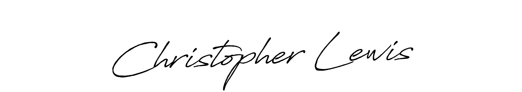 How to make Christopher Lewis signature? Antro_Vectra_Bolder is a professional autograph style. Create handwritten signature for Christopher Lewis name. Christopher Lewis signature style 7 images and pictures png