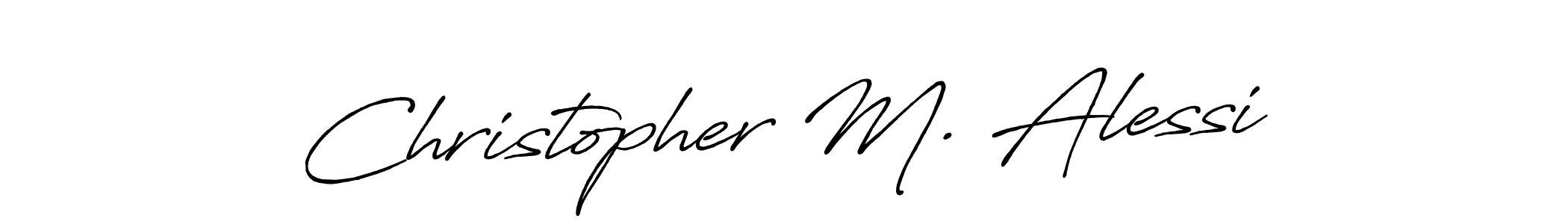 See photos of Christopher M. Alessi official signature by Spectra . Check more albums & portfolios. Read reviews & check more about Antro_Vectra_Bolder font. Christopher M. Alessi signature style 7 images and pictures png
