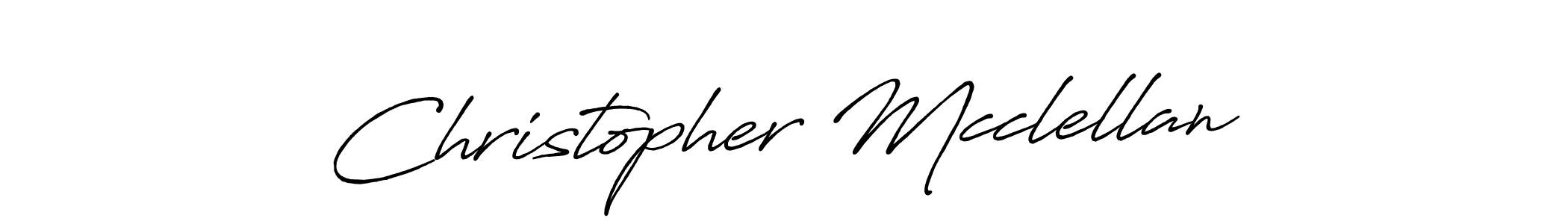 Also we have Christopher Mcclellan name is the best signature style. Create professional handwritten signature collection using Antro_Vectra_Bolder autograph style. Christopher Mcclellan signature style 7 images and pictures png