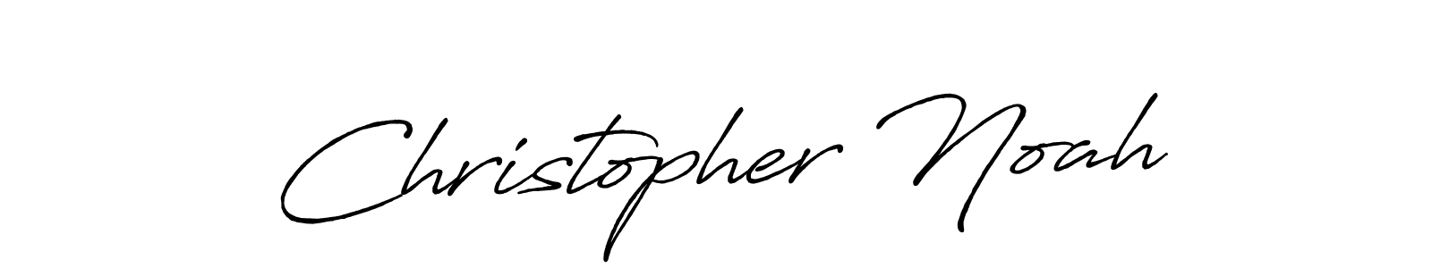 It looks lik you need a new signature style for name Christopher Noah. Design unique handwritten (Antro_Vectra_Bolder) signature with our free signature maker in just a few clicks. Christopher Noah signature style 7 images and pictures png