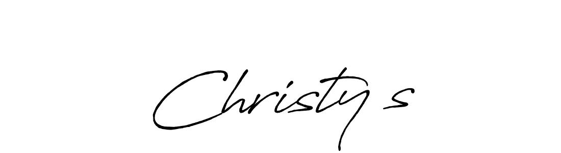 Similarly Antro_Vectra_Bolder is the best handwritten signature design. Signature creator online .You can use it as an online autograph creator for name Christy’s. Christy’s signature style 7 images and pictures png