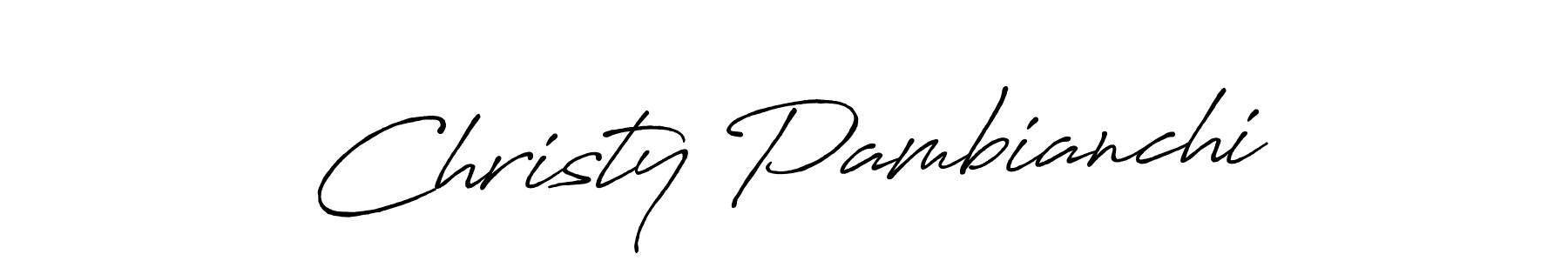 How to Draw Christy Pambianchi signature style? Antro_Vectra_Bolder is a latest design signature styles for name Christy Pambianchi. Christy Pambianchi signature style 7 images and pictures png
