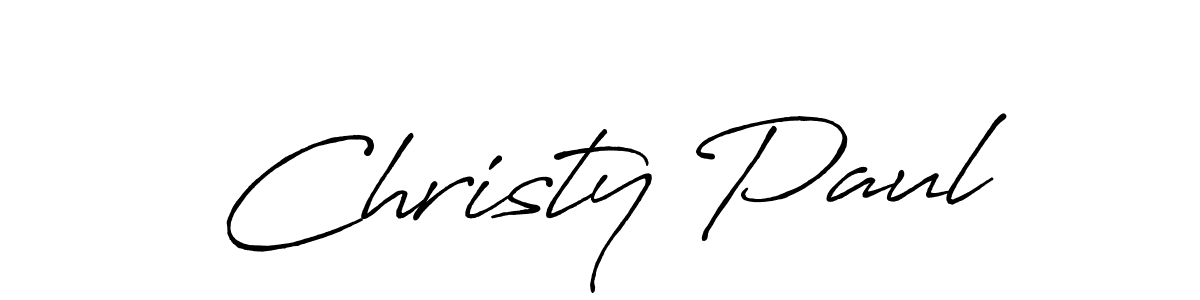 The best way (Antro_Vectra_Bolder) to make a short signature is to pick only two or three words in your name. The name Christy Paul include a total of six letters. For converting this name. Christy Paul signature style 7 images and pictures png