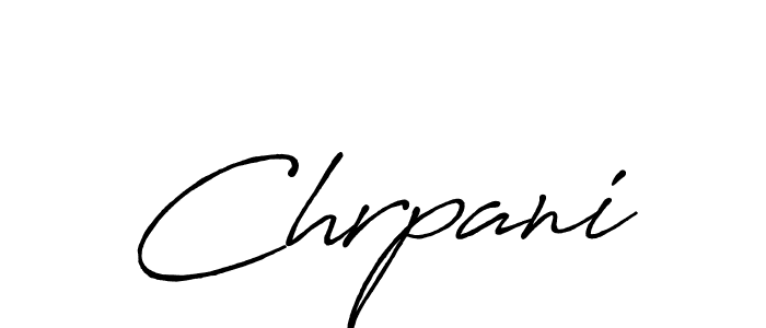 Design your own signature with our free online signature maker. With this signature software, you can create a handwritten (Antro_Vectra_Bolder) signature for name Chrpani. Chrpani signature style 7 images and pictures png