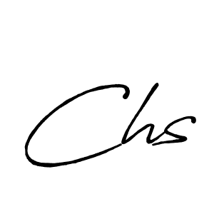 You should practise on your own different ways (Antro_Vectra_Bolder) to write your name (Chs) in signature. don't let someone else do it for you. Chs signature style 7 images and pictures png