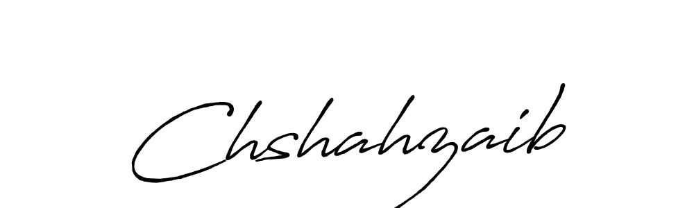 Once you've used our free online signature maker to create your best signature Antro_Vectra_Bolder style, it's time to enjoy all of the benefits that Chshahzaib name signing documents. Chshahzaib signature style 7 images and pictures png