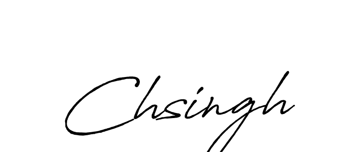 How to Draw Chsingh signature style? Antro_Vectra_Bolder is a latest design signature styles for name Chsingh. Chsingh signature style 7 images and pictures png