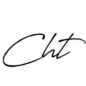 It looks lik you need a new signature style for name Cht. Design unique handwritten (Antro_Vectra_Bolder) signature with our free signature maker in just a few clicks. Cht signature style 7 images and pictures png