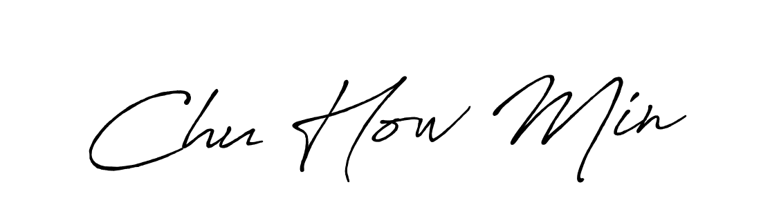 Best and Professional Signature Style for Chu How Min. Antro_Vectra_Bolder Best Signature Style Collection. Chu How Min signature style 7 images and pictures png