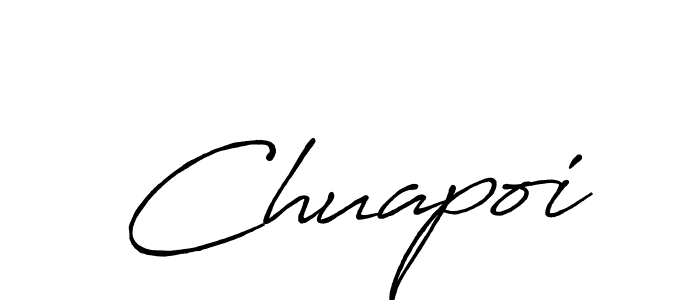 Once you've used our free online signature maker to create your best signature Antro_Vectra_Bolder style, it's time to enjoy all of the benefits that Chuapoi name signing documents. Chuapoi signature style 7 images and pictures png