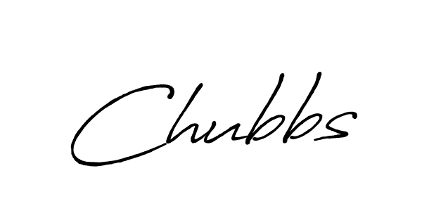 How to make Chubbs signature? Antro_Vectra_Bolder is a professional autograph style. Create handwritten signature for Chubbs name. Chubbs signature style 7 images and pictures png