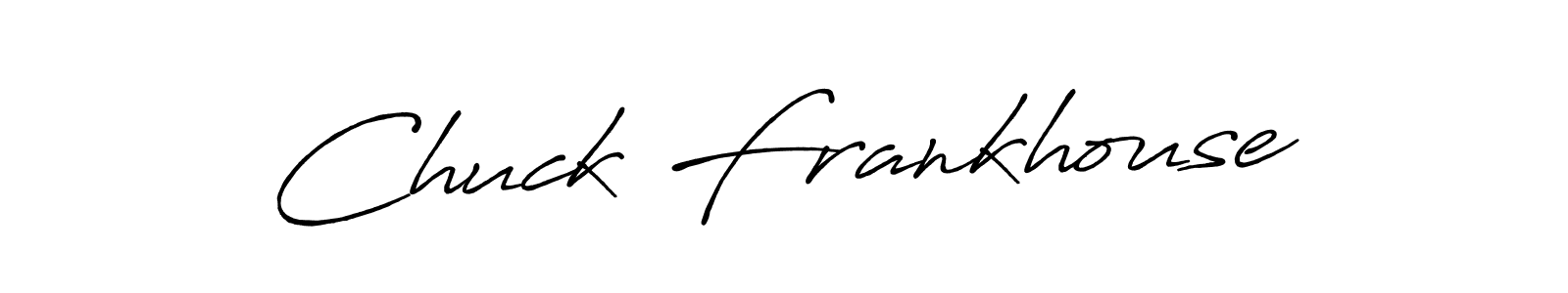 Also You can easily find your signature by using the search form. We will create Chuck Frankhouse name handwritten signature images for you free of cost using Antro_Vectra_Bolder sign style. Chuck Frankhouse signature style 7 images and pictures png