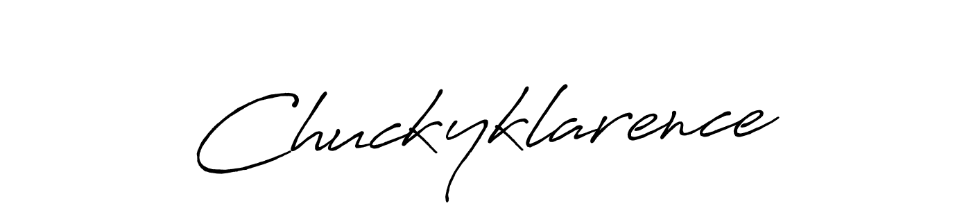 It looks lik you need a new signature style for name Chuckyklarence. Design unique handwritten (Antro_Vectra_Bolder) signature with our free signature maker in just a few clicks. Chuckyklarence signature style 7 images and pictures png