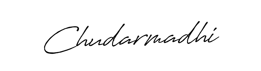 Antro_Vectra_Bolder is a professional signature style that is perfect for those who want to add a touch of class to their signature. It is also a great choice for those who want to make their signature more unique. Get Chudarmadhi name to fancy signature for free. Chudarmadhi signature style 7 images and pictures png