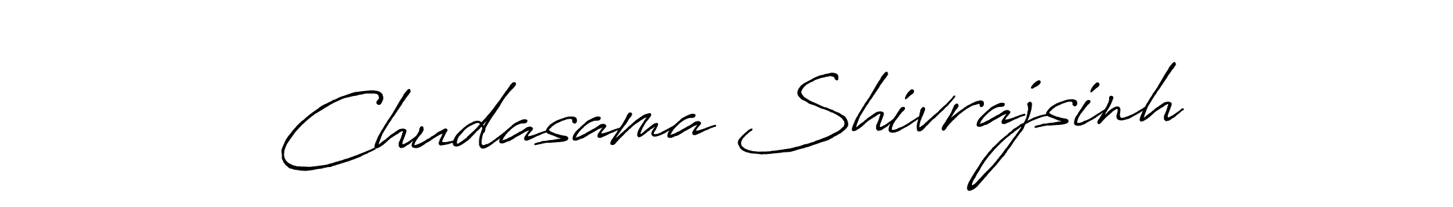 Design your own signature with our free online signature maker. With this signature software, you can create a handwritten (Antro_Vectra_Bolder) signature for name Chudasama Shivrajsinh. Chudasama Shivrajsinh signature style 7 images and pictures png