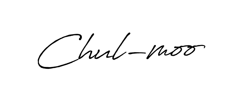The best way (Antro_Vectra_Bolder) to make a short signature is to pick only two or three words in your name. The name Chul-moo include a total of six letters. For converting this name. Chul-moo signature style 7 images and pictures png
