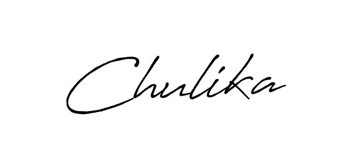 Also You can easily find your signature by using the search form. We will create Chulika name handwritten signature images for you free of cost using Antro_Vectra_Bolder sign style. Chulika signature style 7 images and pictures png