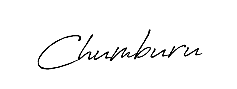 Create a beautiful signature design for name Chumburu. With this signature (Antro_Vectra_Bolder) fonts, you can make a handwritten signature for free. Chumburu signature style 7 images and pictures png