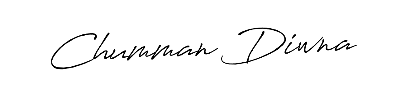 Chumman Diwna stylish signature style. Best Handwritten Sign (Antro_Vectra_Bolder) for my name. Handwritten Signature Collection Ideas for my name Chumman Diwna. Chumman Diwna signature style 7 images and pictures png