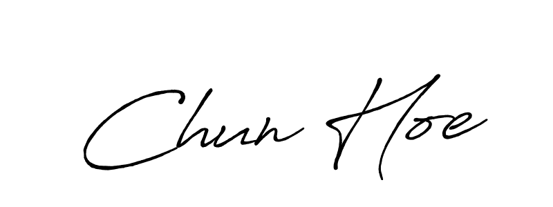 Make a beautiful signature design for name Chun Hoe. Use this online signature maker to create a handwritten signature for free. Chun Hoe signature style 7 images and pictures png