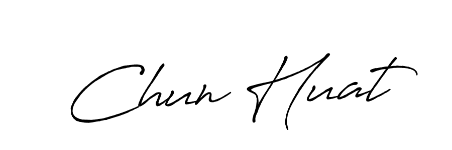 Also we have Chun Huat name is the best signature style. Create professional handwritten signature collection using Antro_Vectra_Bolder autograph style. Chun Huat signature style 7 images and pictures png
