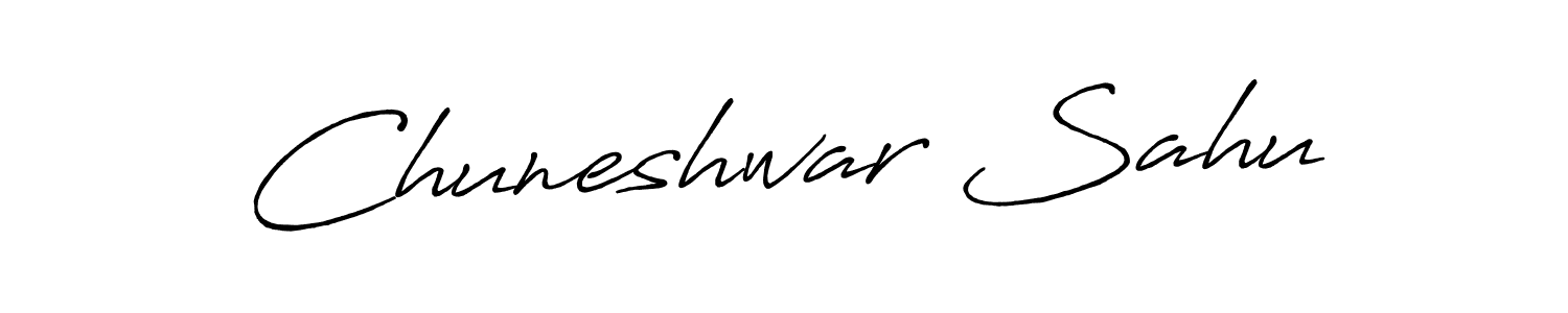 Also You can easily find your signature by using the search form. We will create Chuneshwar Sahu name handwritten signature images for you free of cost using Antro_Vectra_Bolder sign style. Chuneshwar Sahu signature style 7 images and pictures png