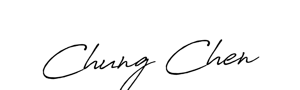 Once you've used our free online signature maker to create your best signature Antro_Vectra_Bolder style, it's time to enjoy all of the benefits that Chung Chen name signing documents. Chung Chen signature style 7 images and pictures png