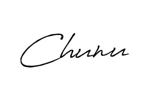 How to Draw Chunu signature style? Antro_Vectra_Bolder is a latest design signature styles for name Chunu. Chunu signature style 7 images and pictures png