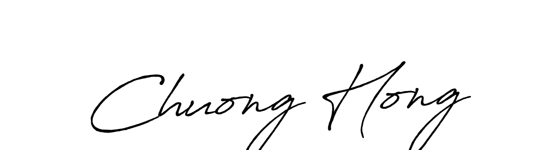 Antro_Vectra_Bolder is a professional signature style that is perfect for those who want to add a touch of class to their signature. It is also a great choice for those who want to make their signature more unique. Get Chuong Hong name to fancy signature for free. Chuong Hong signature style 7 images and pictures png