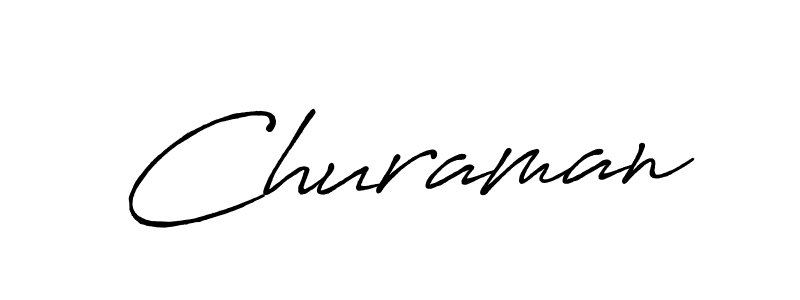 Once you've used our free online signature maker to create your best signature Antro_Vectra_Bolder style, it's time to enjoy all of the benefits that Churaman name signing documents. Churaman signature style 7 images and pictures png