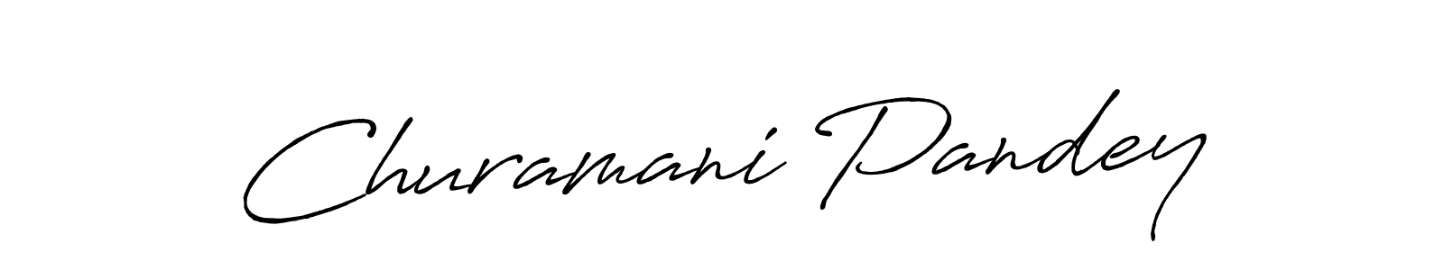 Make a short Churamani Pandey signature style. Manage your documents anywhere anytime using Antro_Vectra_Bolder. Create and add eSignatures, submit forms, share and send files easily. Churamani Pandey signature style 7 images and pictures png