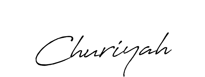 Make a beautiful signature design for name Churiyah. Use this online signature maker to create a handwritten signature for free. Churiyah signature style 7 images and pictures png
