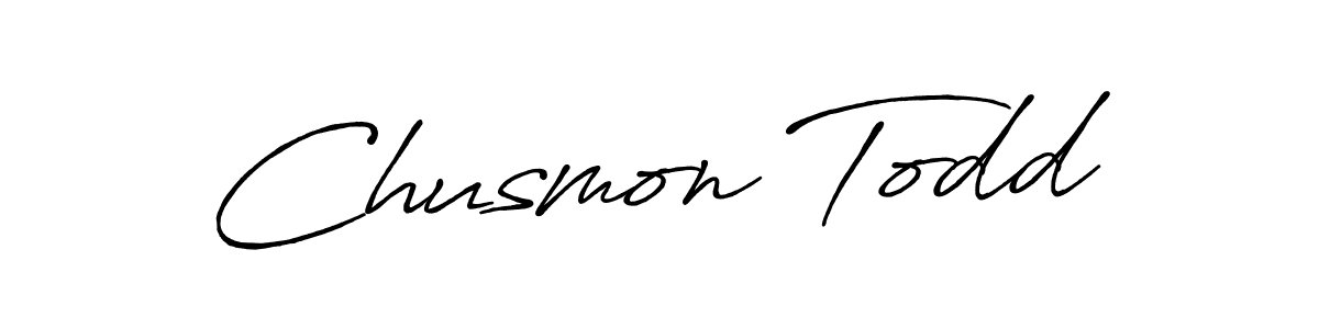 You can use this online signature creator to create a handwritten signature for the name Chusmon Todd. This is the best online autograph maker. Chusmon Todd signature style 7 images and pictures png