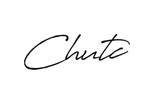 Design your own signature with our free online signature maker. With this signature software, you can create a handwritten (Antro_Vectra_Bolder) signature for name Chutc. Chutc signature style 7 images and pictures png