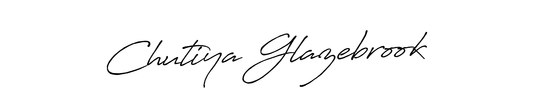 Antro_Vectra_Bolder is a professional signature style that is perfect for those who want to add a touch of class to their signature. It is also a great choice for those who want to make their signature more unique. Get Chutiya Glazebrook name to fancy signature for free. Chutiya Glazebrook signature style 7 images and pictures png