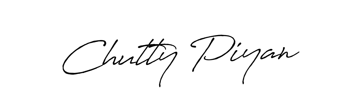 How to Draw Chutty Piyan signature style? Antro_Vectra_Bolder is a latest design signature styles for name Chutty Piyan. Chutty Piyan signature style 7 images and pictures png