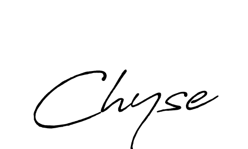 It looks lik you need a new signature style for name Chyse. Design unique handwritten (Antro_Vectra_Bolder) signature with our free signature maker in just a few clicks. Chyse signature style 7 images and pictures png