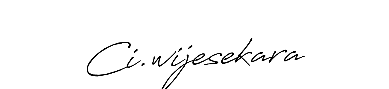 Also You can easily find your signature by using the search form. We will create Ci.wijesekara name handwritten signature images for you free of cost using Antro_Vectra_Bolder sign style. Ci.wijesekara signature style 7 images and pictures png