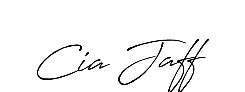 Use a signature maker to create a handwritten signature online. With this signature software, you can design (Antro_Vectra_Bolder) your own signature for name Cia Jaff. Cia Jaff signature style 7 images and pictures png