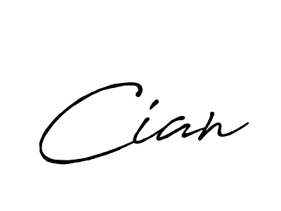 How to Draw Cian signature style? Antro_Vectra_Bolder is a latest design signature styles for name Cian. Cian signature style 7 images and pictures png