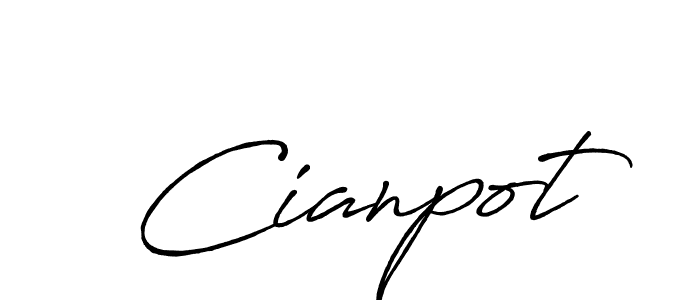 Best and Professional Signature Style for Cianpot. Antro_Vectra_Bolder Best Signature Style Collection. Cianpot signature style 7 images and pictures png