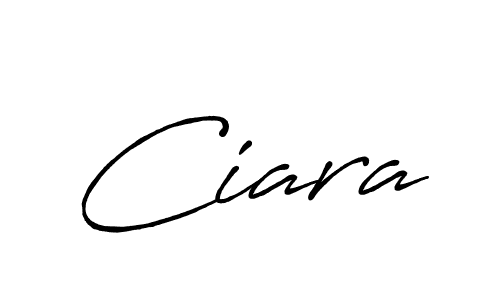 Make a beautiful signature design for name Ciara. With this signature (Antro_Vectra_Bolder) style, you can create a handwritten signature for free. Ciara signature style 7 images and pictures png