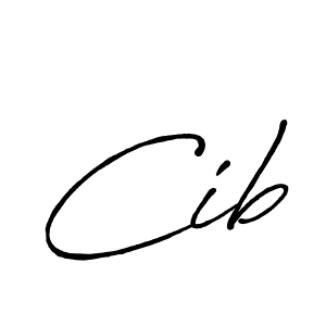 How to make Cib name signature. Use Antro_Vectra_Bolder style for creating short signs online. This is the latest handwritten sign. Cib signature style 7 images and pictures png