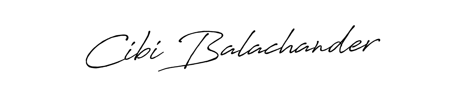 How to make Cibi Balachander signature? Antro_Vectra_Bolder is a professional autograph style. Create handwritten signature for Cibi Balachander name. Cibi Balachander signature style 7 images and pictures png