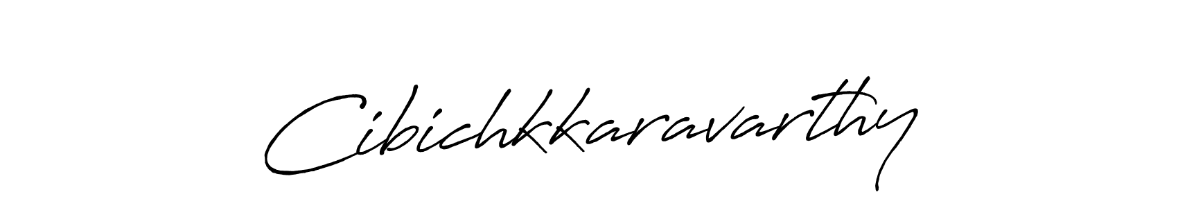 if you are searching for the best signature style for your name Cibichkkaravarthy. so please give up your signature search. here we have designed multiple signature styles  using Antro_Vectra_Bolder. Cibichkkaravarthy signature style 7 images and pictures png