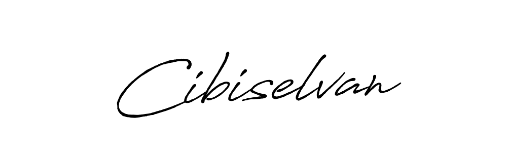 Similarly Antro_Vectra_Bolder is the best handwritten signature design. Signature creator online .You can use it as an online autograph creator for name Cibiselvan. Cibiselvan signature style 7 images and pictures png