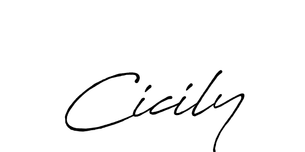 Here are the top 10 professional signature styles for the name Cicily. These are the best autograph styles you can use for your name. Cicily signature style 7 images and pictures png