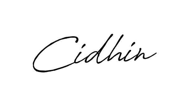 Make a beautiful signature design for name Cidhin. Use this online signature maker to create a handwritten signature for free. Cidhin signature style 7 images and pictures png