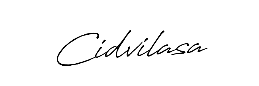 How to make Cidvilasa signature? Antro_Vectra_Bolder is a professional autograph style. Create handwritten signature for Cidvilasa name. Cidvilasa signature style 7 images and pictures png